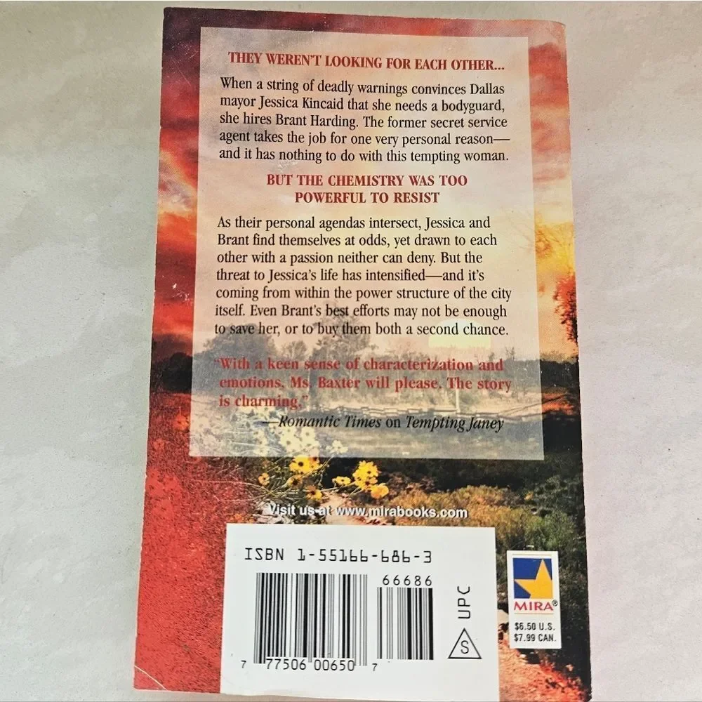 Mary Lynn Baxter 'His Touch' Paperback